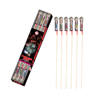 Display Shell Rockets To642 Bonbridge 1.5 shell rockets | PIJL pakketten | Essen Press