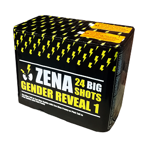 Zena Gender reveal red or blue vuurwerk kopen in België